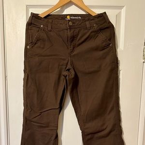 Carhartt Women’s Flannel-Lined Work Pants Size 4